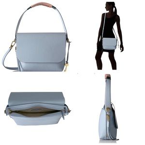 fossil maya crossbody blue